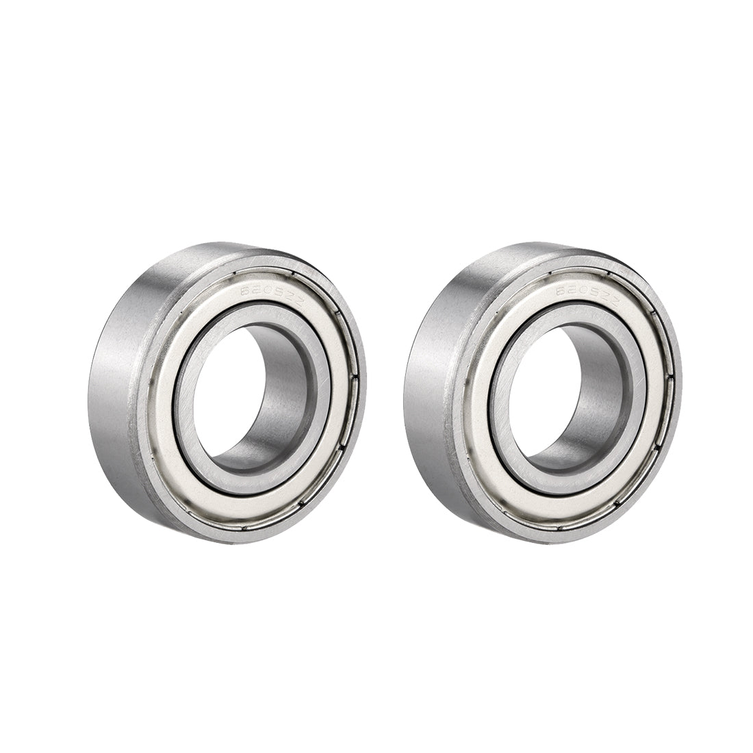 uxcell Uxcell Deep Groove Ball Bearings Double Shielded Chrome Steel Bearing