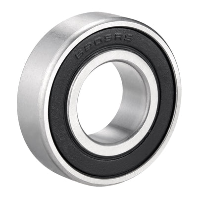 Harfington Uxcell Deep Groove Ball Bearings Metric Single Sealed Chrome Steel P0 Z2