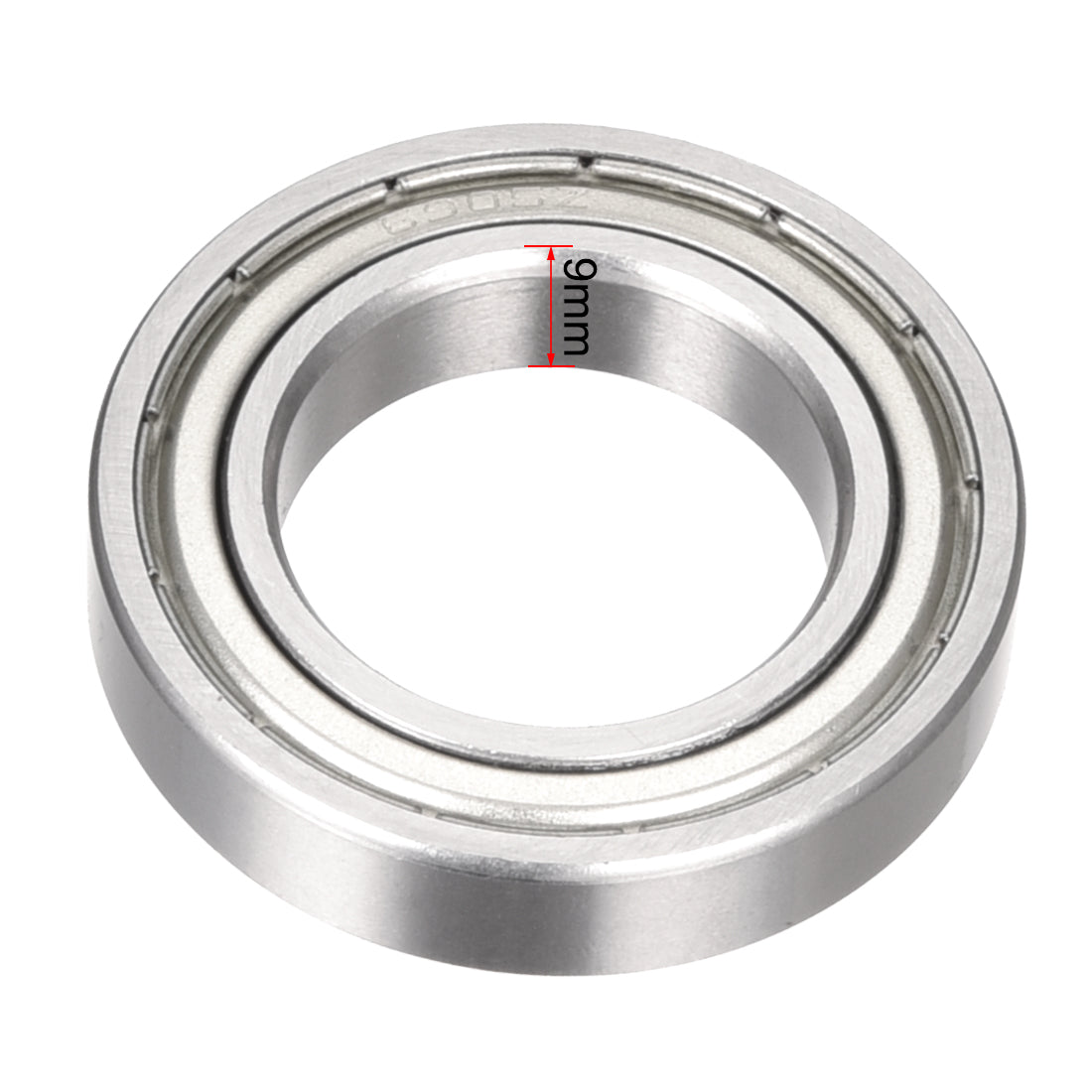 uxcell Uxcell Deep Groove Ball Bearings  Metric Double Shielded Chrome Steel ABEC1 Z2