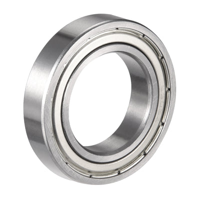 Harfington Uxcell Deep Groove Ball Bearings  Metric Double Shielded Chrome Steel ABEC1 Z2