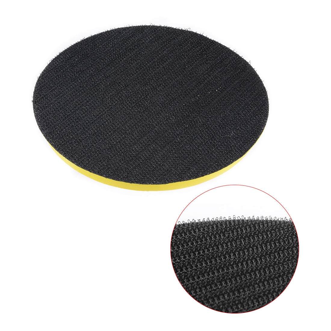 uxcell Uxcell 5 Inch Hook and Loop Backing Backer Pads with M10 Female Thread for Diamond Polishing Pads