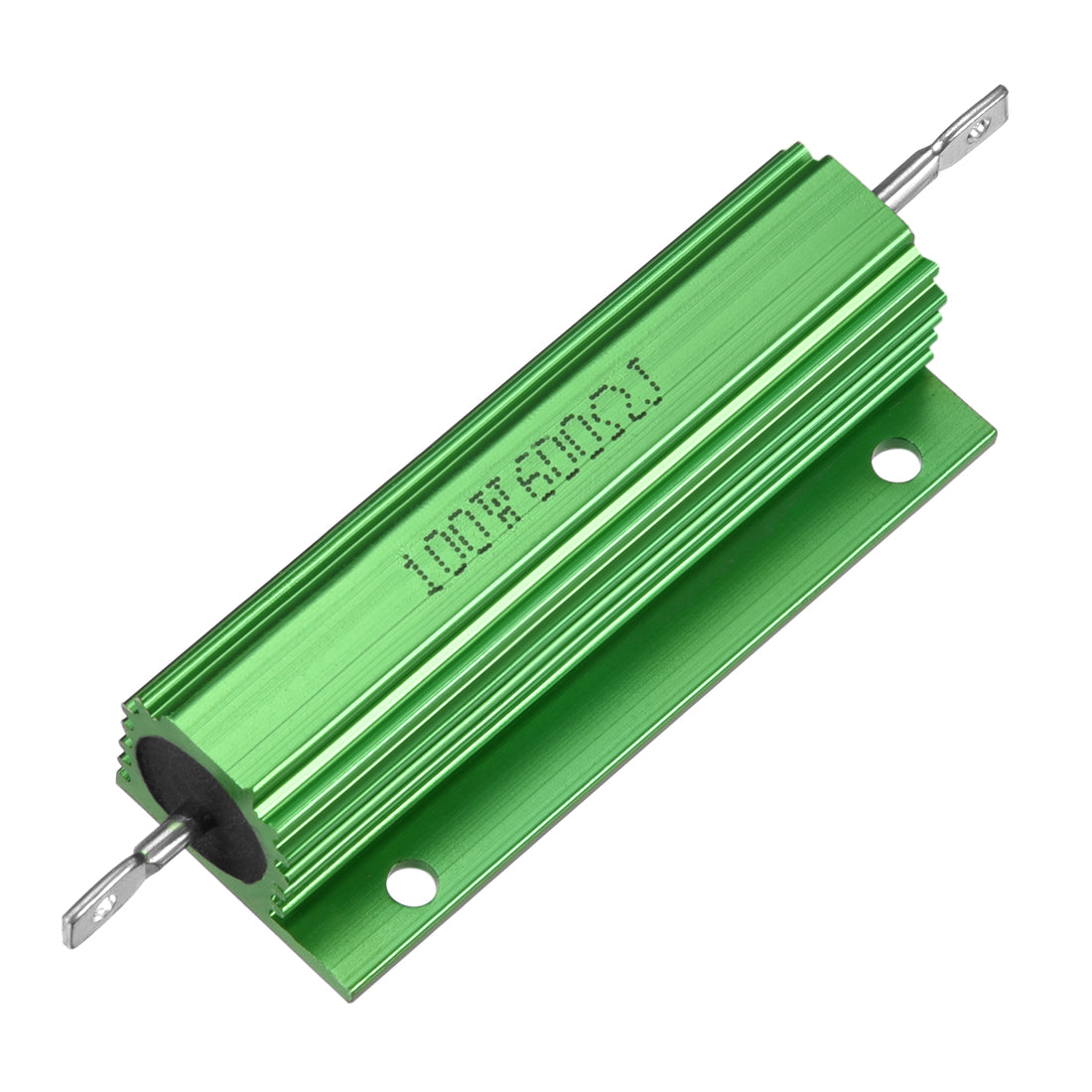 uxcell Uxcell Aluminum Case Resistor 100W 600 Ohm Wirewound Green for LED Replacement Converter 100W 600RJ