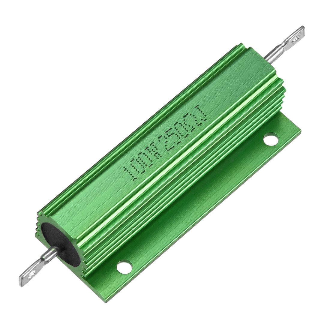 uxcell Uxcell Aluminum Case Resistor 100W 250 Ohm Wirewound Green for LED Replacement Converter 100W 250RJ