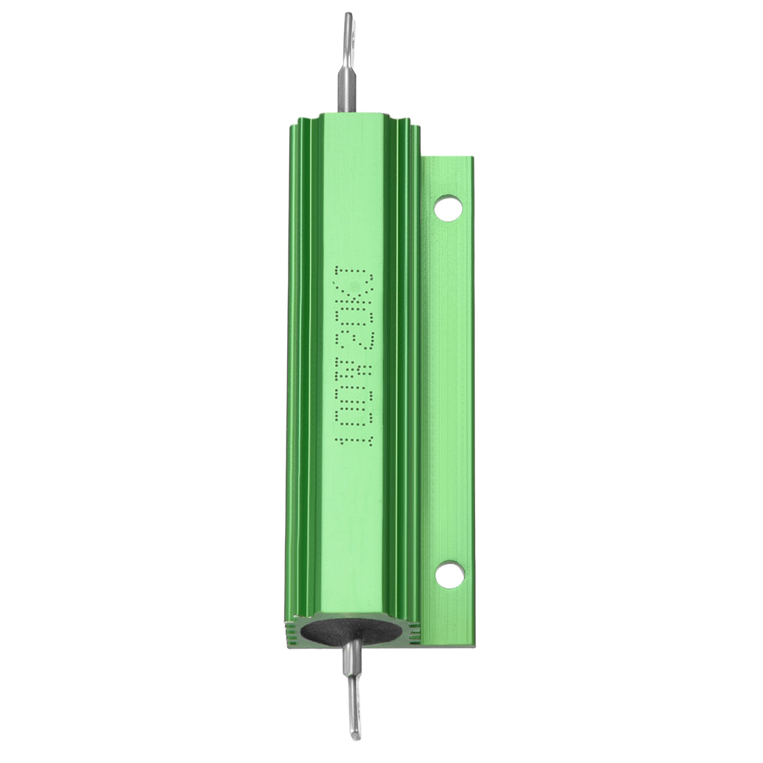 uxcell Uxcell Aluminum Case Resistor 100W 20k Ohm Wirewound Green for LED Replacement Converter 100W 20kRJ