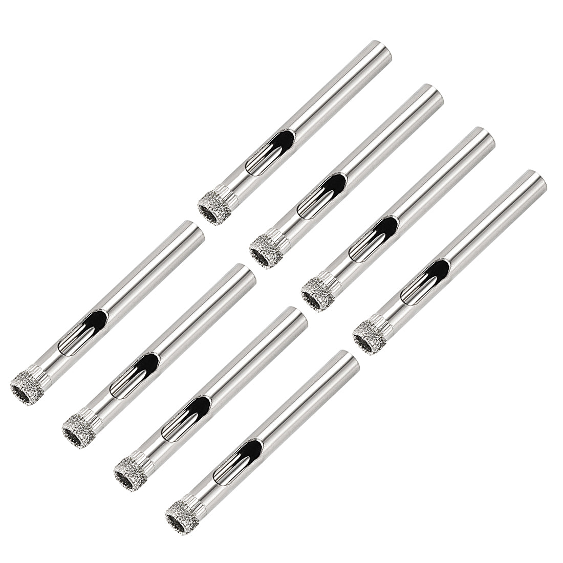 uxcell Uxcell Diamond Drill Bits Hole Saws for Glass Ceramic Porcelain Tiles 8 Pcs