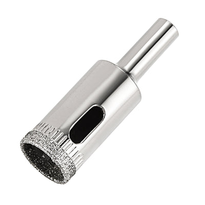 Harfington Uxcell 30mm Diamond Drill Bit Hole Saw for Tile Glass Marble Granite Fiberglass Ceramic Tool Silver Tone