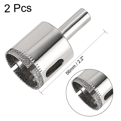 Harfington Uxcell Diamond Drill Bit Hole Saw for Tile Glass Marble Granite Fiberglass Ceramic Tool