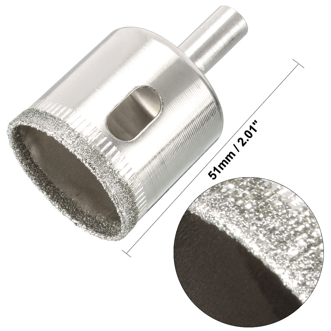 uxcell Uxcell Diamond Drill Bit Hole Saws for Tile Glass Marble Granite Fiberglass Ceramic Tool