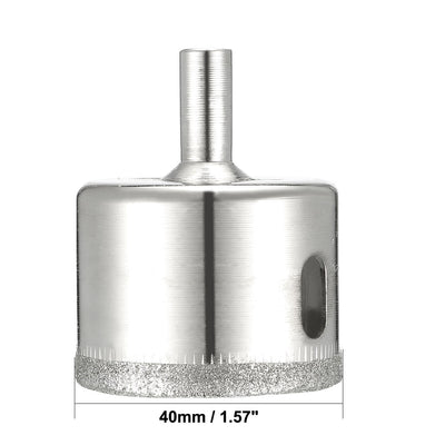 Harfington Uxcell Diamond Drill Bit Hole Saws for Tile Glass Marble Granite Fiberglass Ceramic Tool