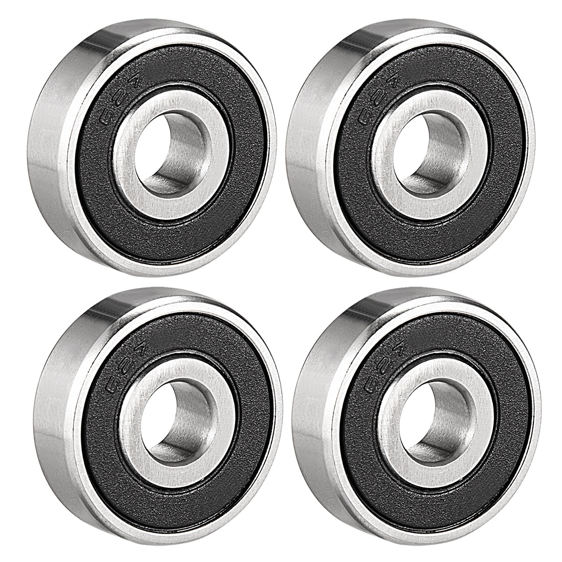 uxcell Uxcell Deep Groove Ball Bearings Metric Double Sealed Chrome Steel Z1