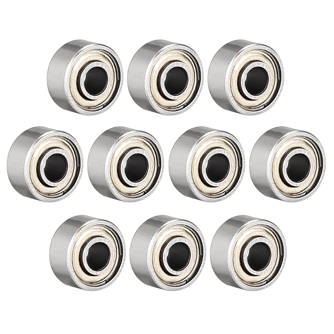 uxcell Uxcell Deep Groove Ball Bearings Metric Double Shielded Carbon Steel Bearings