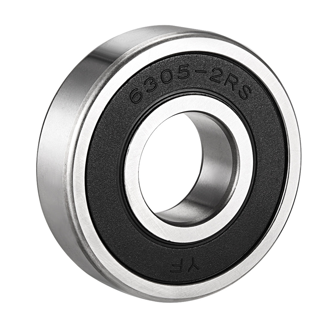 uxcell Uxcell Deep Groove Ball Bearings Metric Double Sealed Chrome Steel ABEC1 Z2 Level