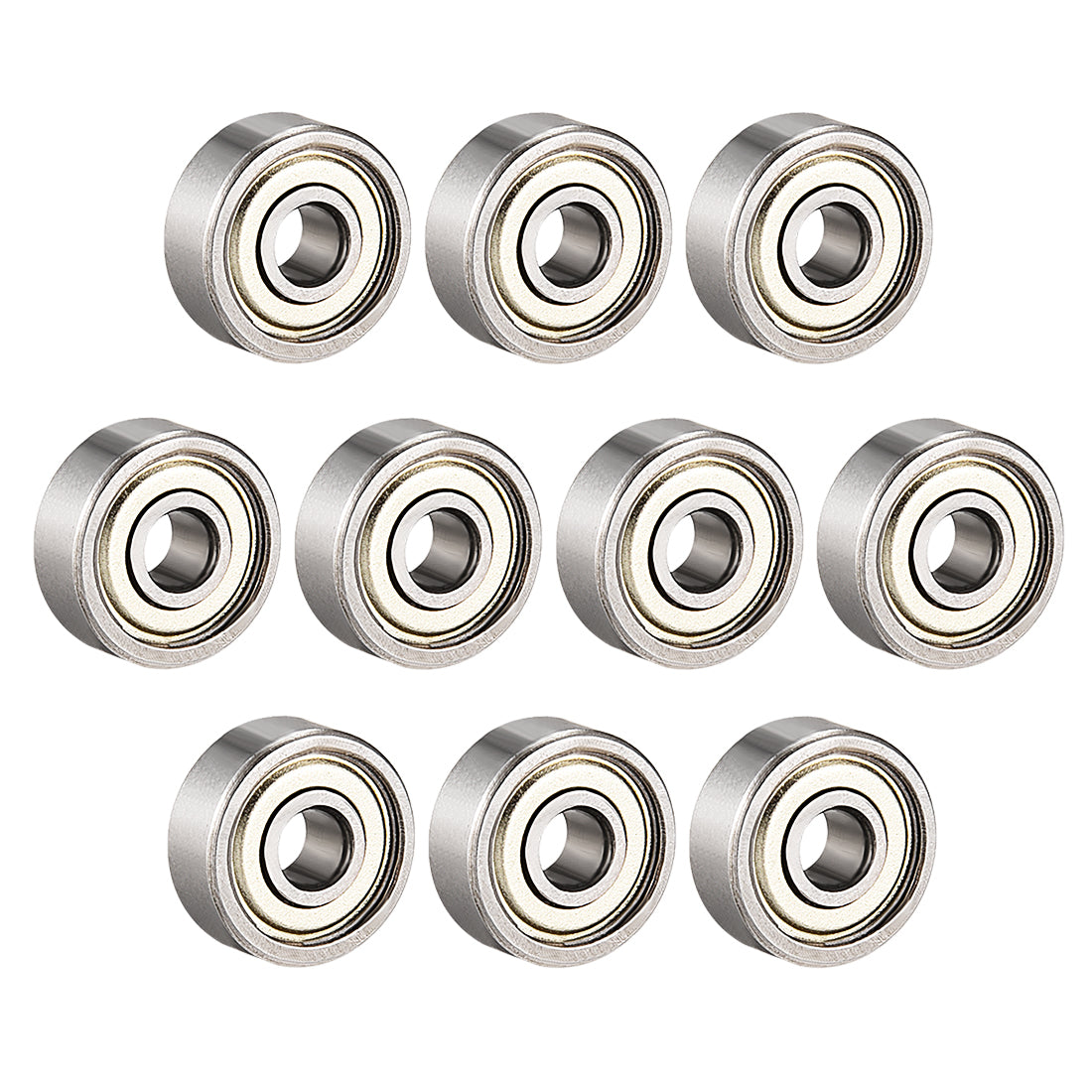 uxcell Uxcell Deep Groove Ball Bearings Metric Double Shielded Carbon Steel Bearings