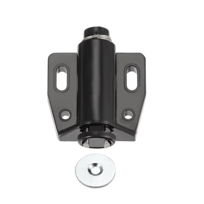 Harfington Uxcell Magnetic Touch Catch Latch Closures Nylon Black for Cabinet Door Shutter