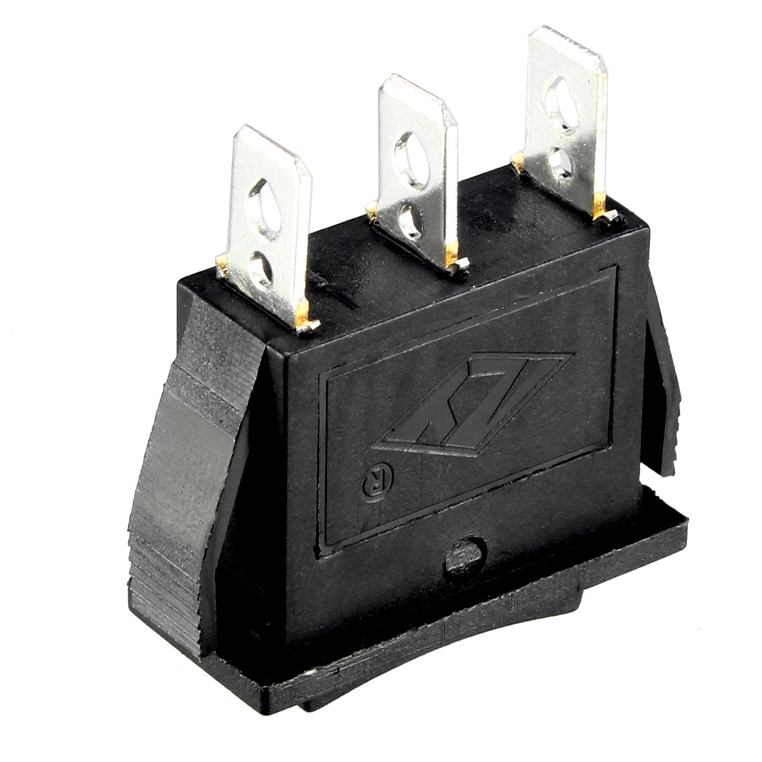 uxcell Uxcell AC 250V/15A 125V/20A 3P ON/OFF/ON 3 Position Snap-in Boat Rocker Switch Black