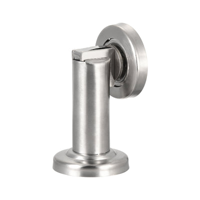 uxcell Uxcell Stainless Steel Door Magnetic Catch Holder Stopper Doorstop Brushed Conceal Screw Floor Mount