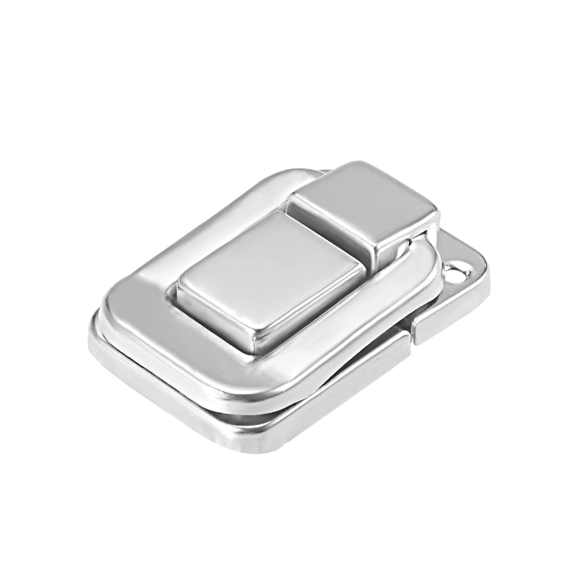 uxcell Uxcell Toggle Latch, 48mm Retro Style Silver Tone Decorative Hasp Jewelry Suitcase Box Catch w Screws