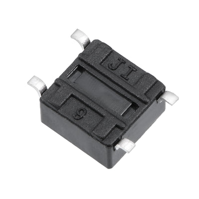 Harfington Uxcell 6x6x7.3mm Momentary Panel PCB Surface Mounted Devices SMT Mount 4 Pins Push Button SPST Tactile Tact Switch 5PCS