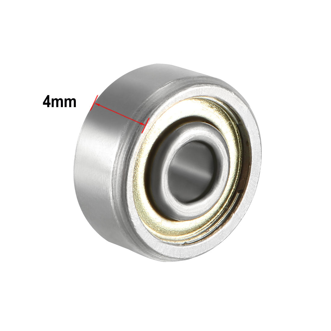 uxcell Uxcell Deep Groove Ball Bearings Metric Double Shield Carbon Steel