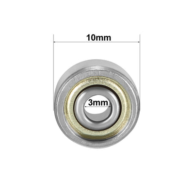 Harfington Uxcell Deep Groove Ball Bearings Metric Double Shield Carbon Steel