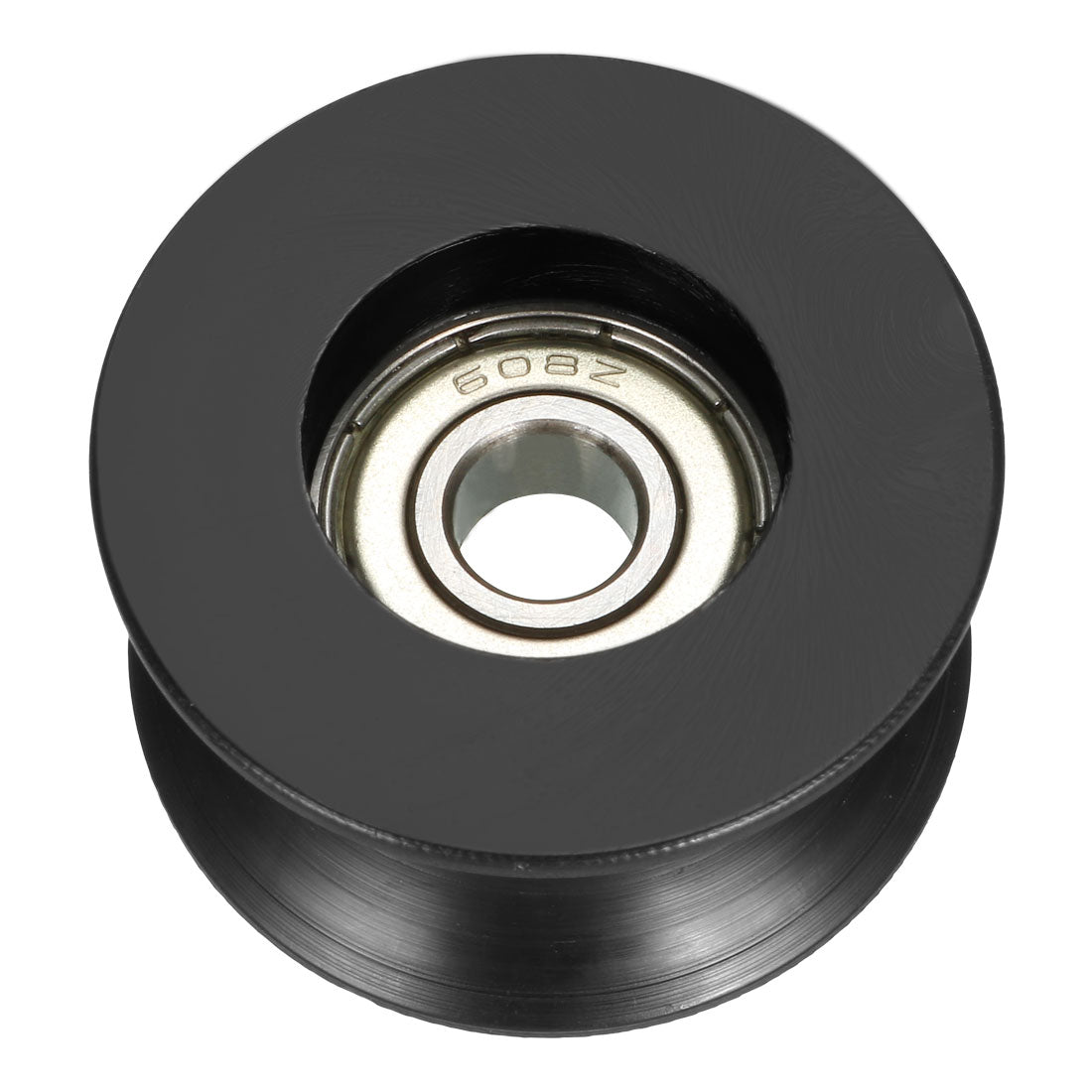 uxcell Uxcell 5.5mm Deep Metal V Groove Guide Bearing Pulley Rail Ball Wheel 8x40x20mm