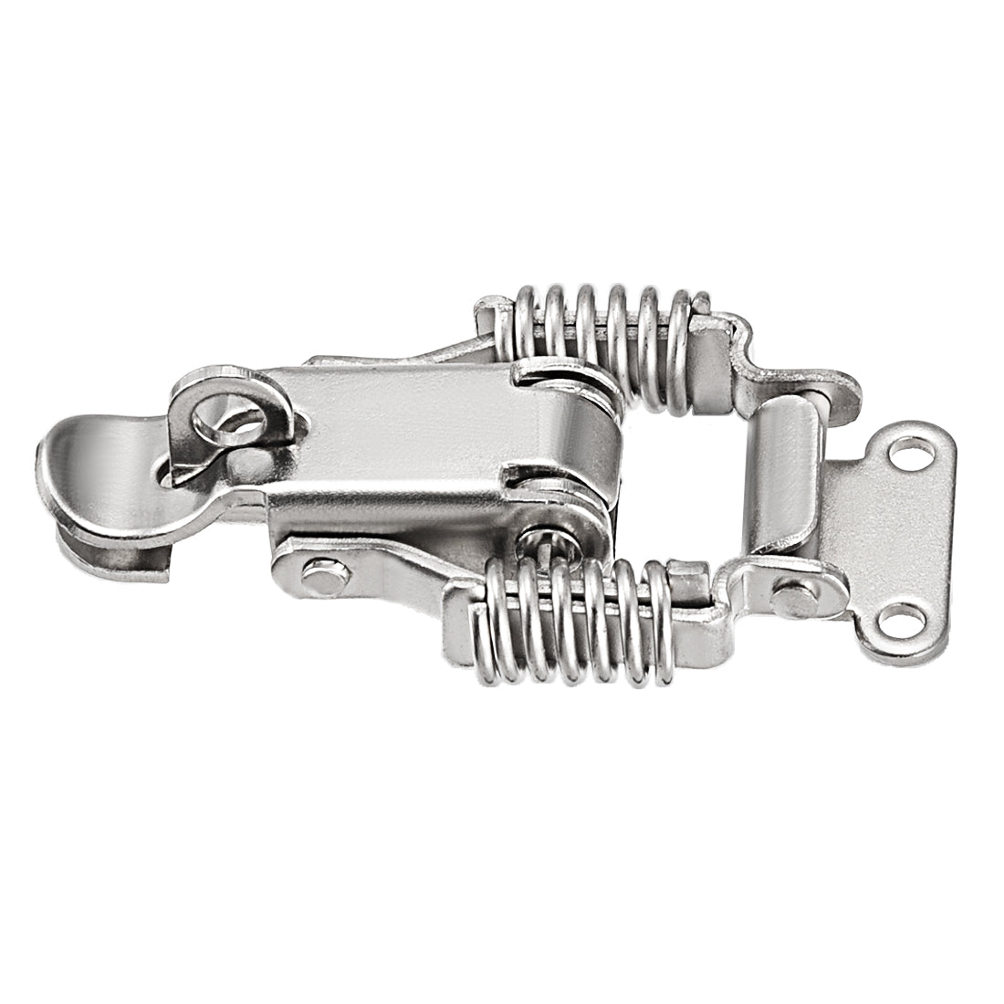 uxcell Uxcell 201 Stainless Steel Spring Loaded Toggle Latch Catch Clamp 66mm