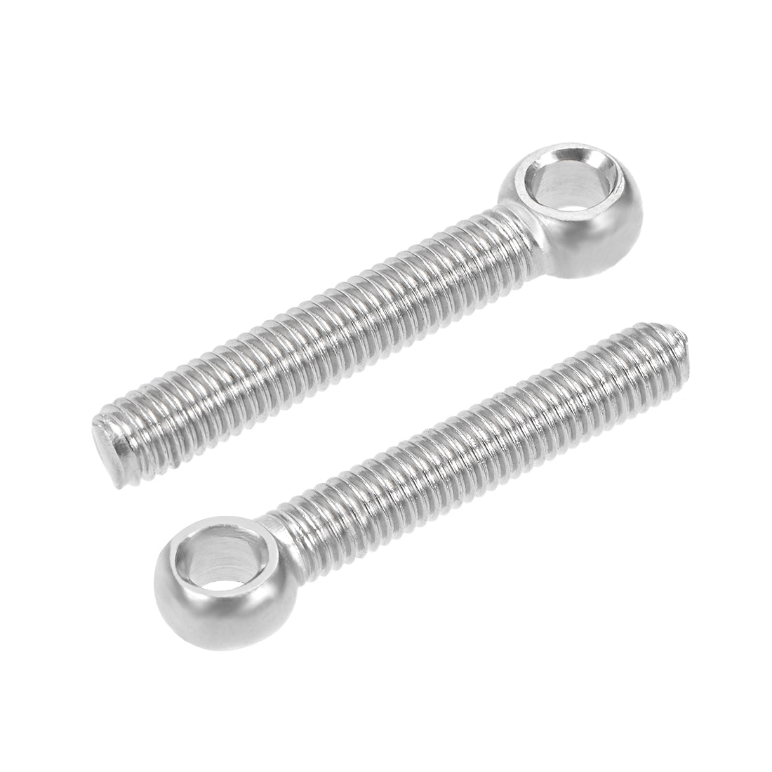 uxcell Uxcell M x mm 304 Stainless Steel Machine Lift Eye Bolt Rigging 10pcs