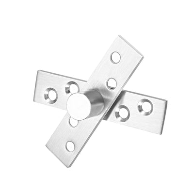 Harfington Uxcell 10 Sets Stainless Steel 360 Degree Door Pivot Hinge 75 x 17mm