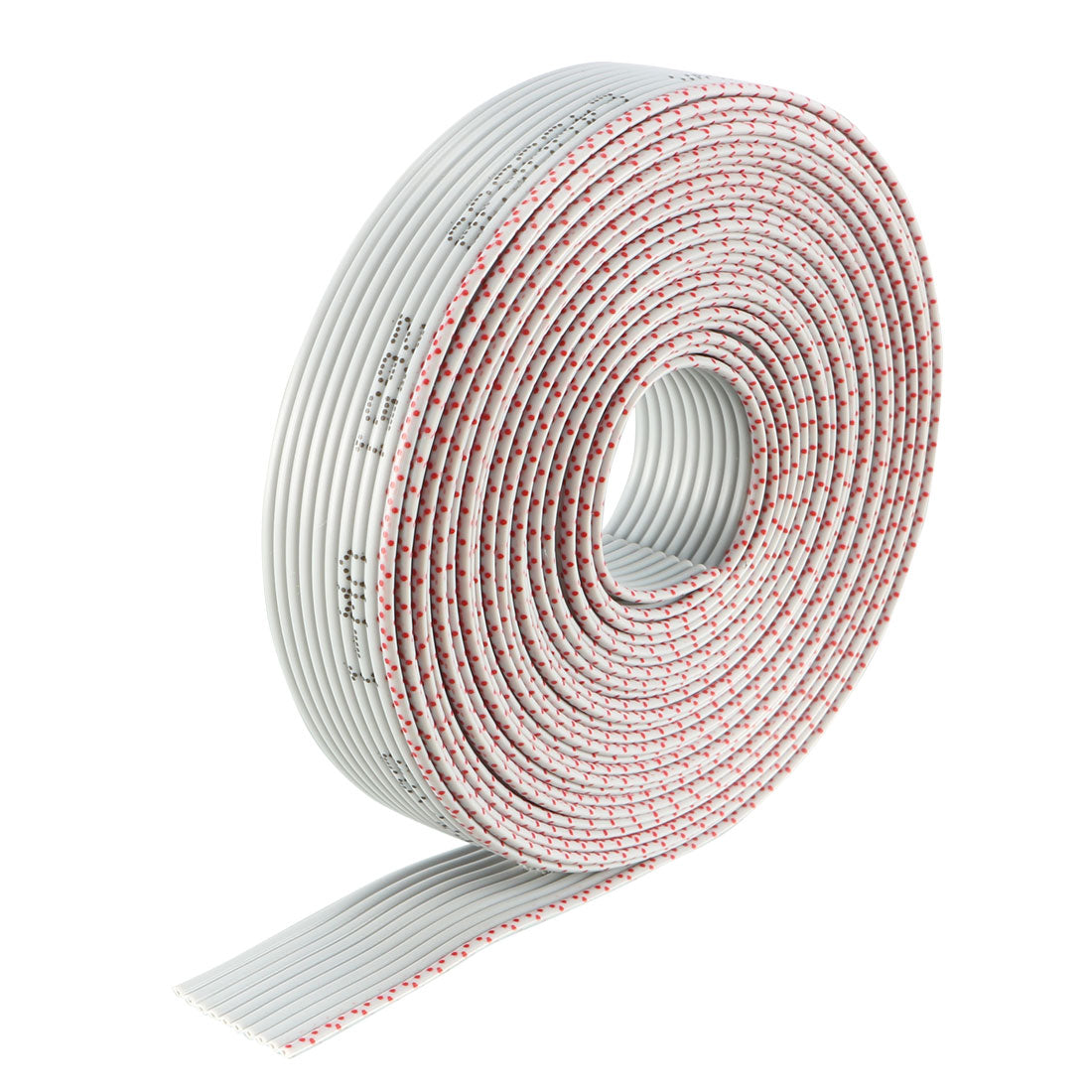 uxcell Uxcell Flat Ribbon Cable 10P Gray Wire 1.27mm Pitch 3 Meters Long