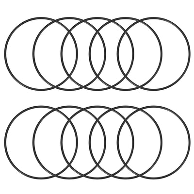 uxcell Uxcell O-Rings Nitrile Rubber 137mm x 145mm x 4mm Seal Rings Sealing Gasket 10pcs