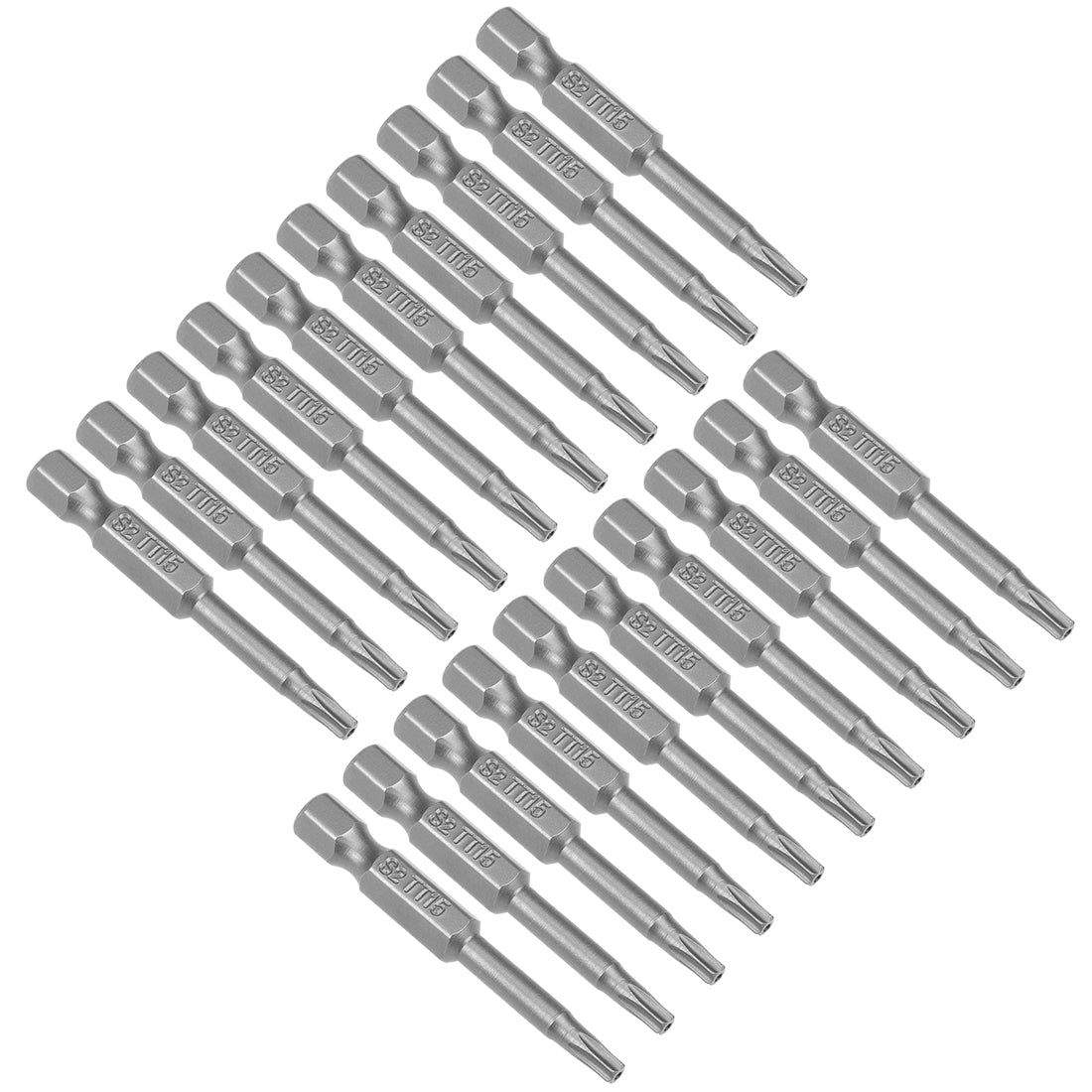 Harfington 1/4" Hex S2 Magnetic Torx Head Screwdriver Bits