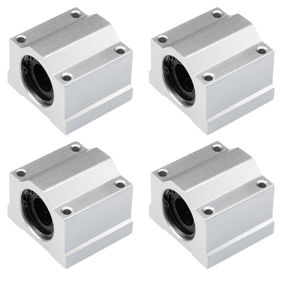 Harfington Uxcell Linear Ball Bearing Motion Slide Block Units Bearings