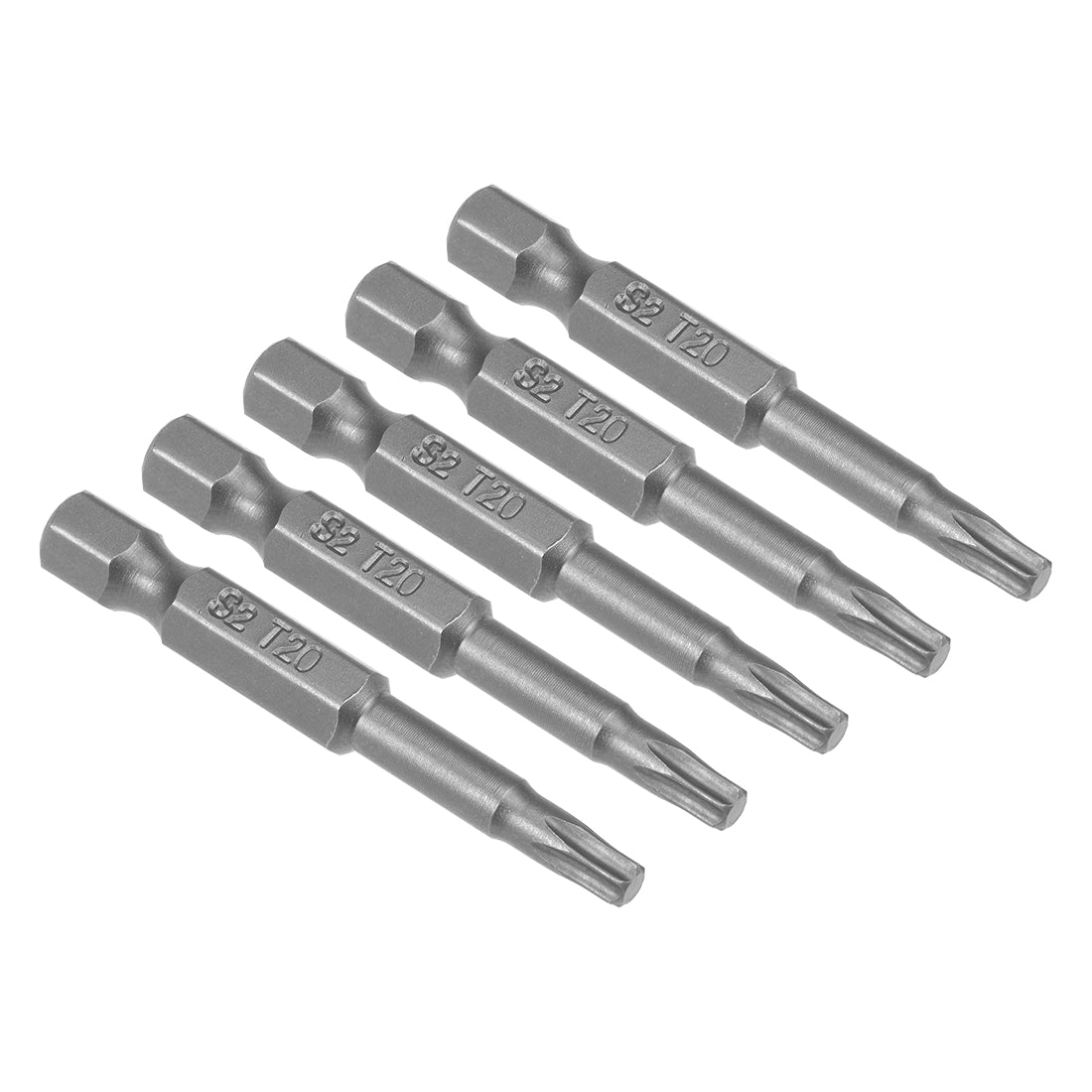 uxcell Uxcell Magnetic Torx Screwdriver Bits, Hex Shank S2 Steel Power Tool