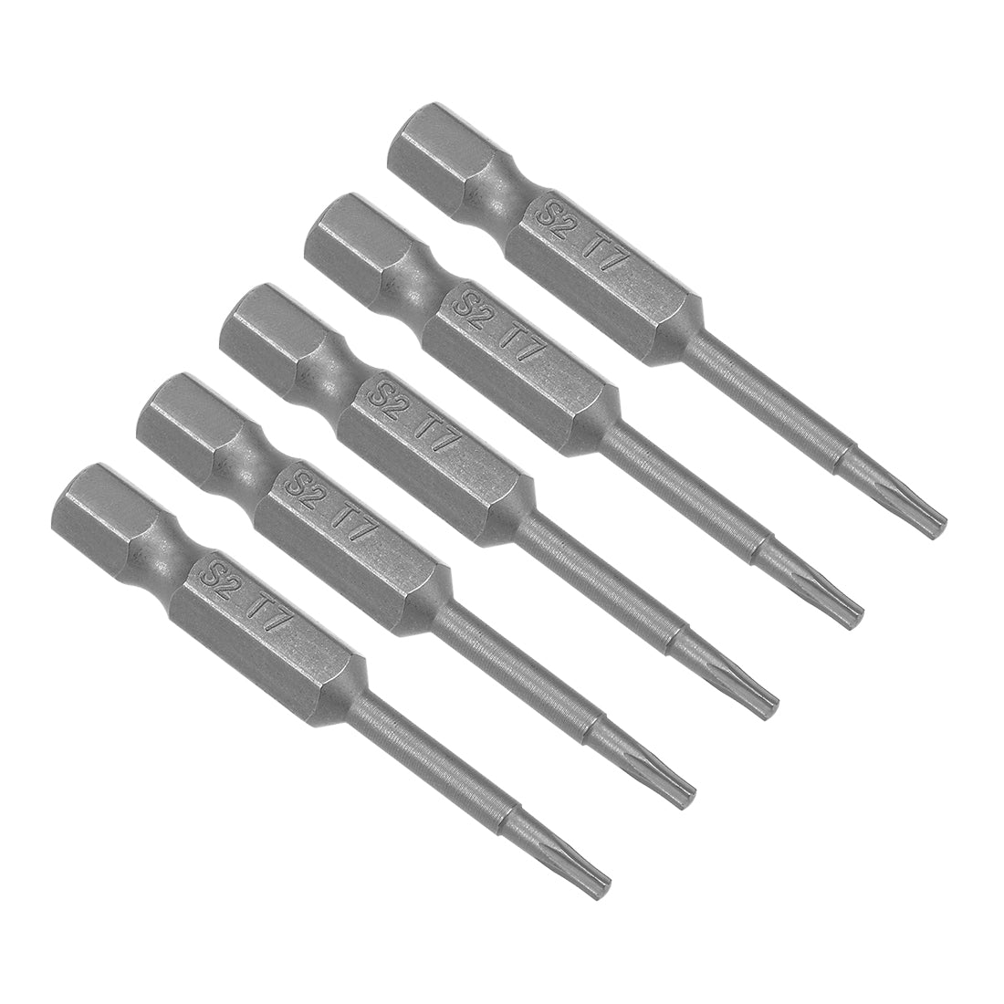 uxcell Uxcell Magnetic Torx Screwdriver Bits, Hex Shank S2 Steel Power Tool