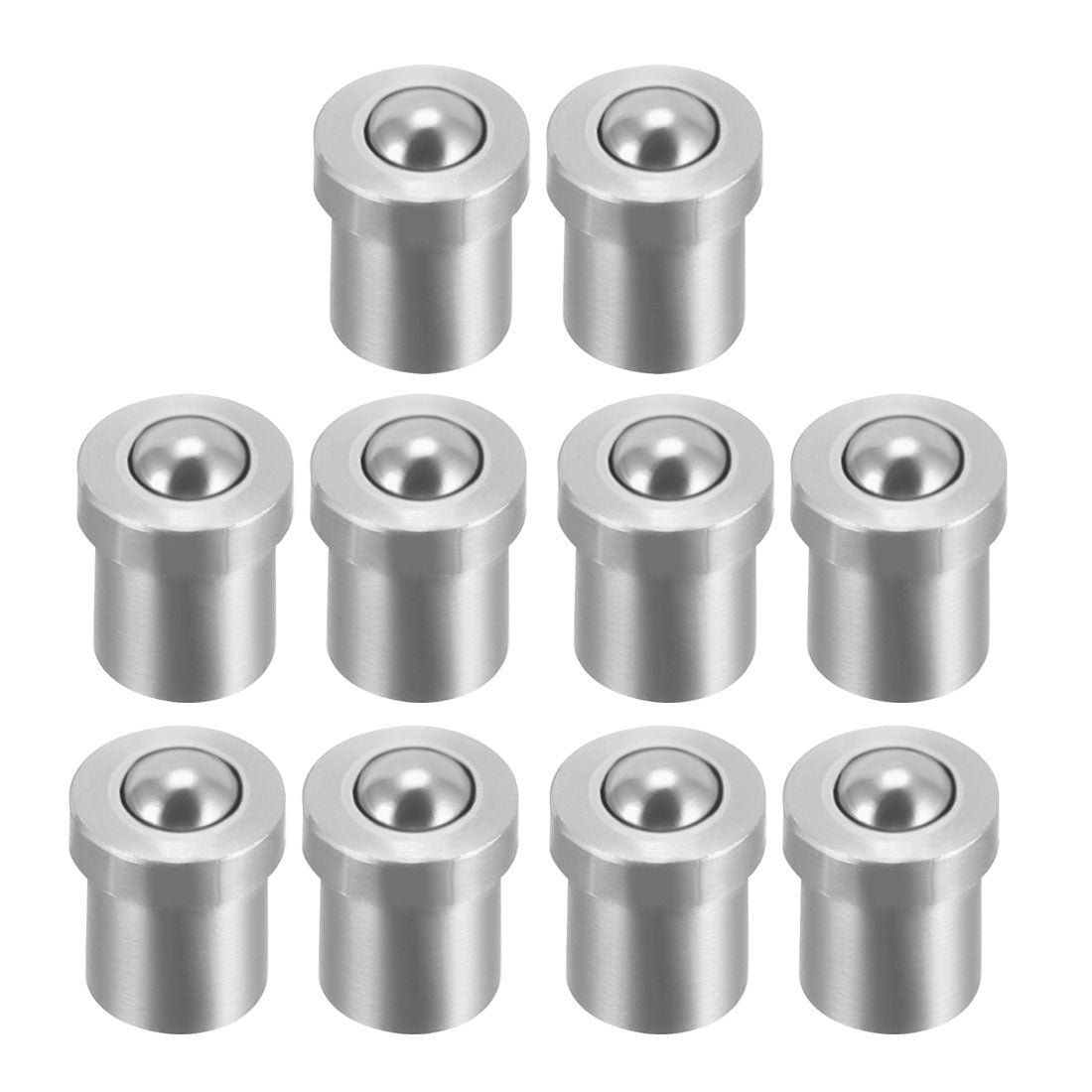 uxcell Uxcell Door Cabinet Closet Drawer 3mm Dia Stainless Steel Ball Catch Latch Catcher 10Pcs