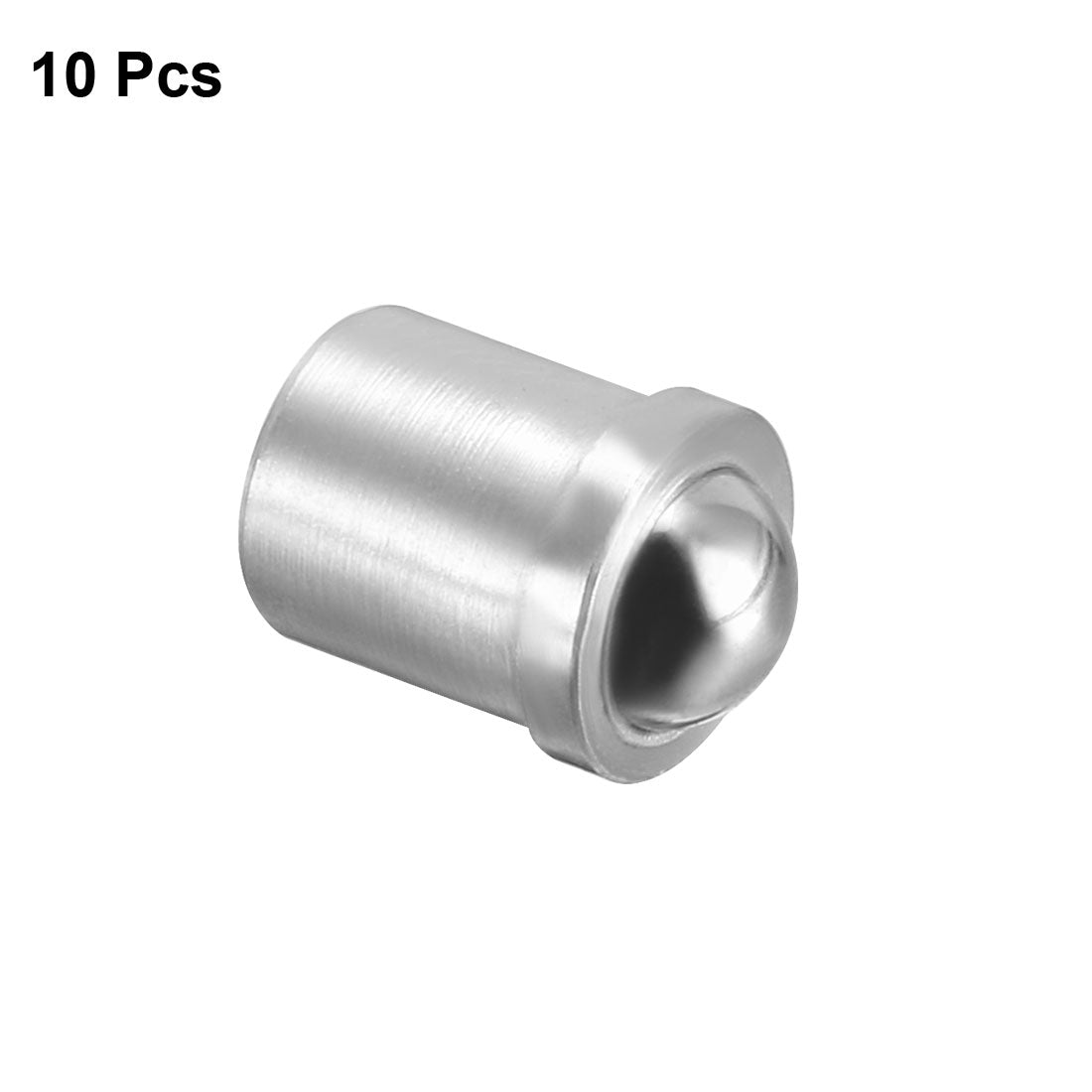 uxcell Uxcell Door Cabinet Closet Drawer 5mm Dia Stainless Steel Ball Catch Latch Catcher 10Pcs