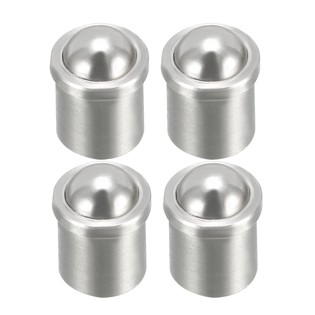 uxcell Uxcell Door Cabinet Closet Drawer 6mm Dia Stainless Steel Ball Catch Latch Catcher 4Pcs