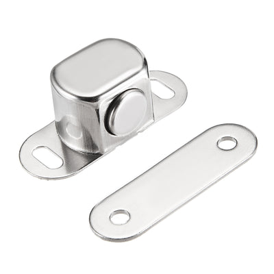 Harfington Uxcell Door Cabinet Magnetic Catch Magnet Latch Closure Stainless Steel 40mm Length