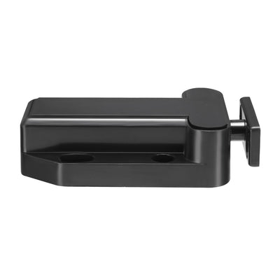 Harfington Uxcell Push Open Latch Lock Touch Catch for Bedroom Cabinet Cupboard Drawer Black