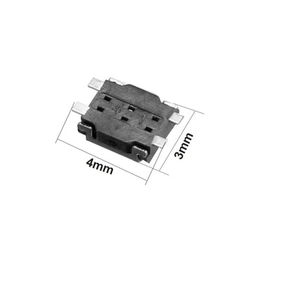 Harfington Uxcell 3x4x1.8mm Momentary Panel PCB Surface Mounted Devices SMT Mount 4 Pins Push Button SPST Tactile Tact Switch 20PCS