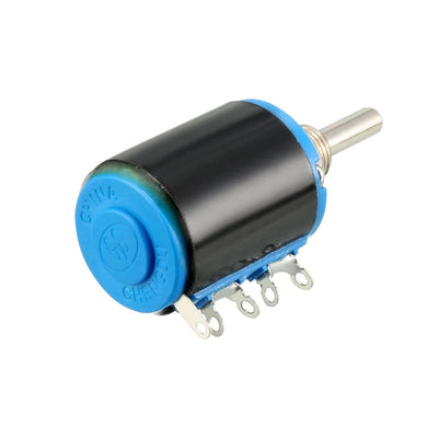 Harfington Uxcell 1K Ohm Adjustable Resistors Wire Wound Multi Turn Precision Potentiometer Pots