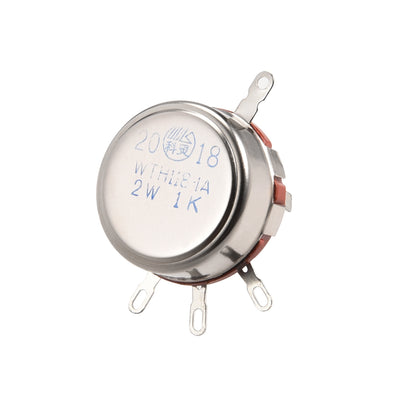 Harfington Uxcell Karbon Film Potentiometer wechselhaft Widerstände Dreh WTH118 1A 1K ohm de