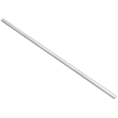 uxcell Uxcell 5mmx10mmx500mm Semicircle Shape Solid Acrylic Rod PMMA Extruded Bar Clear