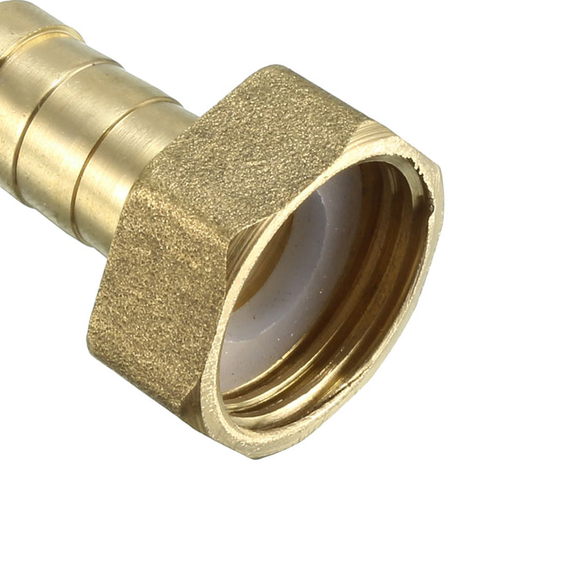 uxcell Uxcell Brass Barb Hose Fitting Connector Adapter 12mm Barbed x 1/2 PT Female Pipe