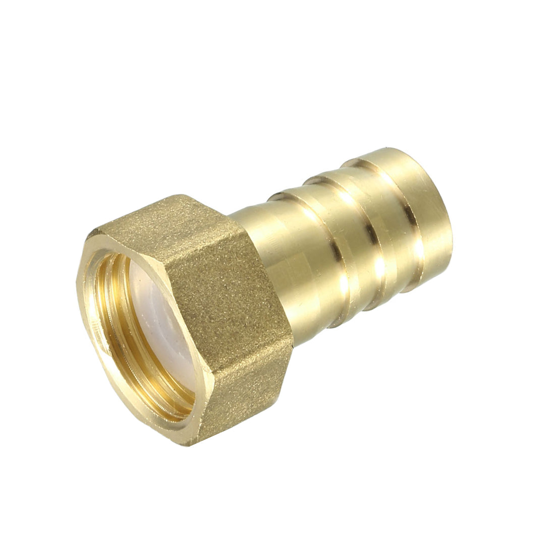 uxcell Uxcell Brass Barb Hose Fitting Connector Adapter 16mm Barbed x 1/2 PT Female Pipe