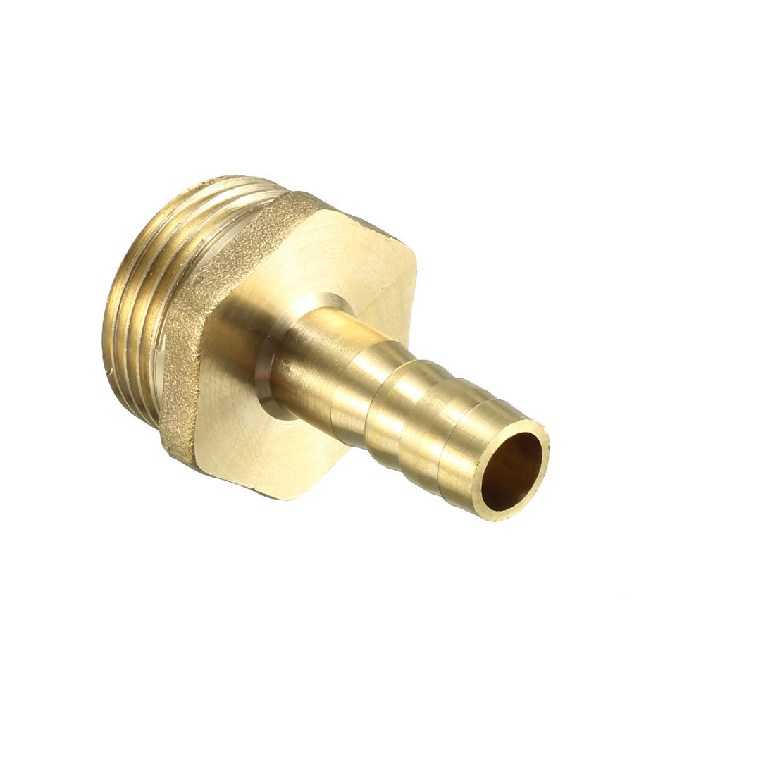 uxcell Uxcell Brass Barb Hose Fitting Connector Adapter 12mm Barbed x 3/4 BSP Male Pipe 2pcs