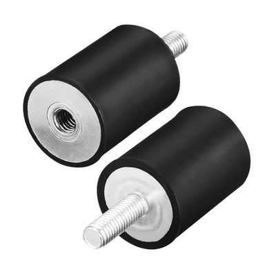 Harfington Uxcell Thread Male Female Rubber Mounts,Vibration Isolators pcs