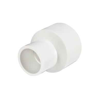 Harfington Uxcell 32mm x 20mm Metric PVC Reducing Coupling Hub by Hub Pipe Fitting Adapter Connector 5pcs