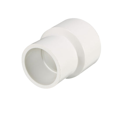 Harfington Uxcell 32mm x 25mm Metric PVC Reducing Coupling Hub by Hub Pipe Fitting Adapter Connector 5Pcs