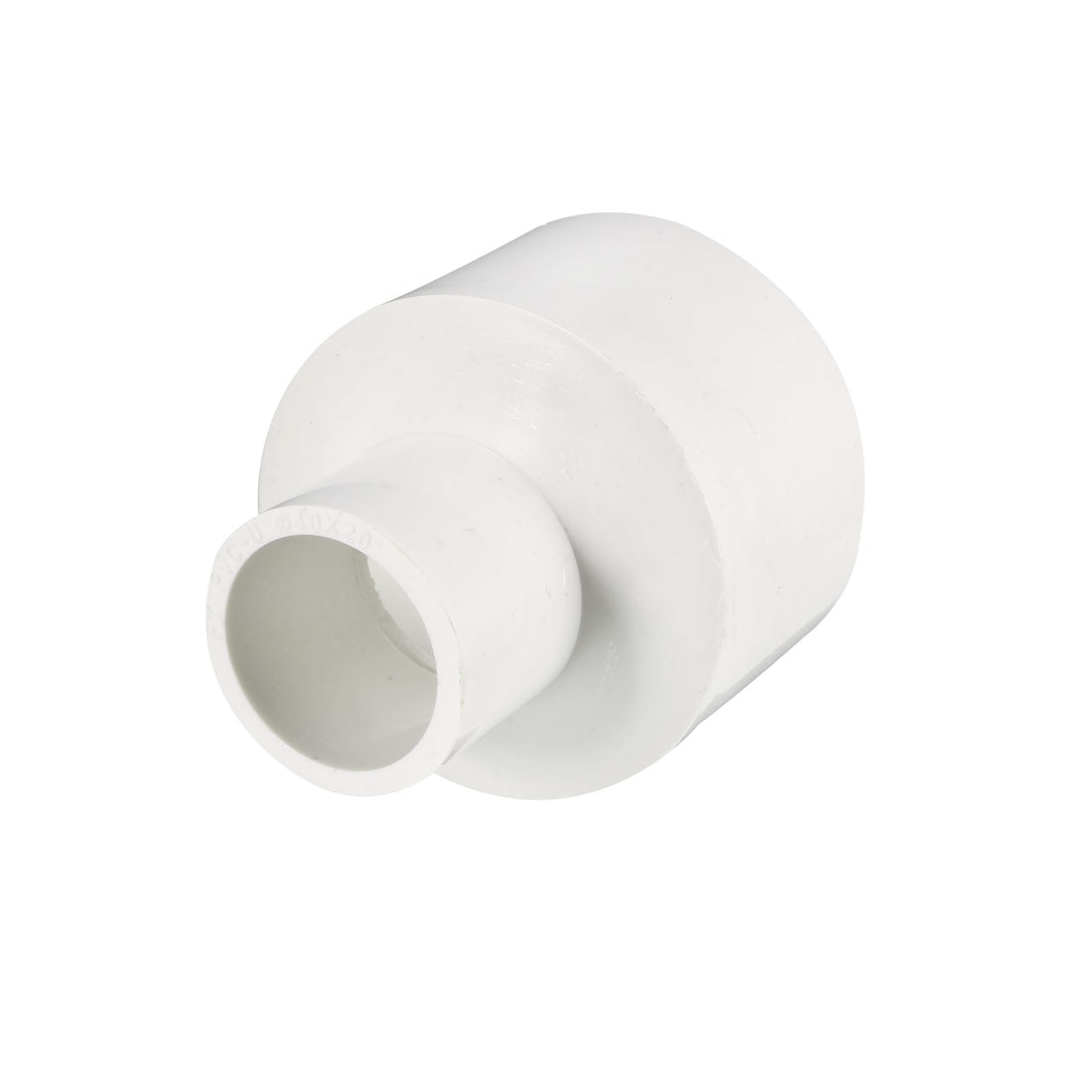 uxcell Uxcell 40mm x 20mm Metric PVC Reducing Coupling Hub by Hub Pipe Fitting Adapter Connector 2pcs